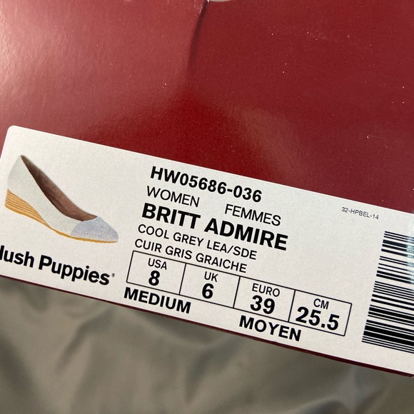 Hush Puppies Britt Admire Wedge Pump NIB - Picture 2 of 5